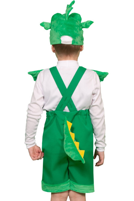 Детский костюм "Дракончик зелёный"