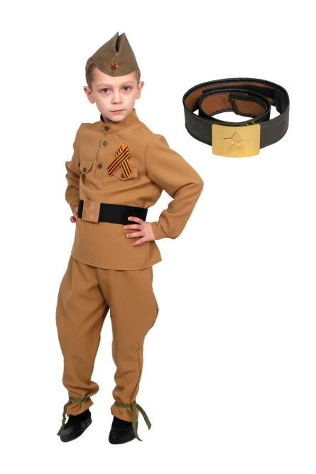 Детский костюм солдата светлый