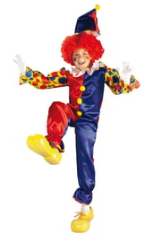 Детский костюм клоуна-акробата