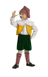 Детский костюм мальчика Пинокио