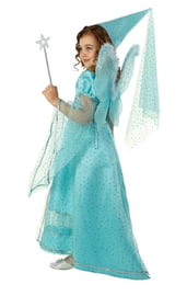 Детский костюм Волшебной Феи голубой
