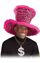 Большая розовая шляпа