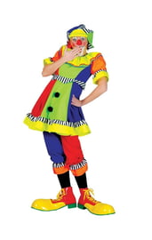 Женский яркий костюм клоуна
