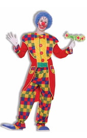 Клетчатый костюм клоуна