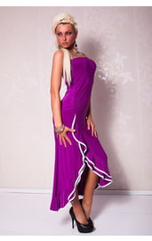 Фиолетовое платье сальса