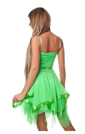 Легкое зеленое платье