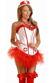 Корсетный костюм медсестры