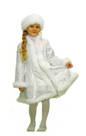 Детский костюм милой Снегурочки