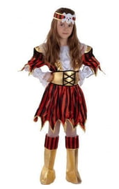 Детский костюм грозной пиратки