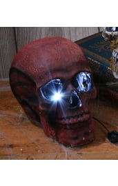 Светящийся страшный череп