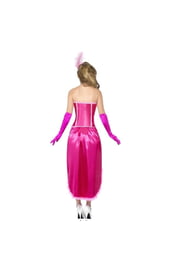 Розовый костюм танцовщицы бурлеска