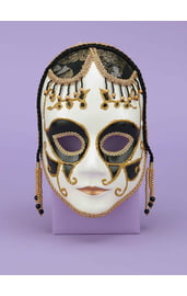 Венецианская маска белая