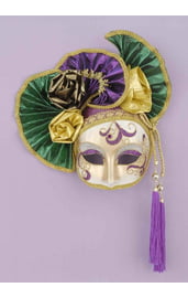 Венецианская маска с гофрой
