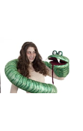 Большая зеленая змея Ручная игрушка