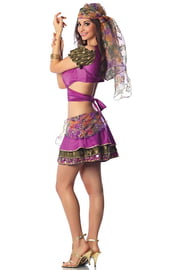 Фиолетовый костюм мистической цыганки