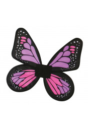 Атласные крылья Бабочка розовые