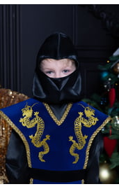 Детский костюм ниндзя синий