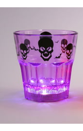 Фиолетовый стакан с подсветкой