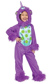 Детский лиловый костюм Монстрика XL