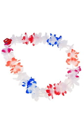 Ожерелье гавайское трехцветное