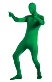 Зеленый костюм Зентай вторая кожа