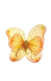 Двойные желтые крылья бабочки