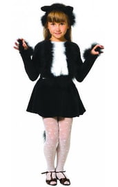 Карнавальный костюм кошечка черная
