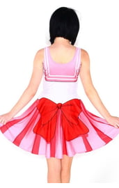 Розовое платье Сейлор мун