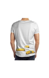 Мужская футболка Миньон с бананами