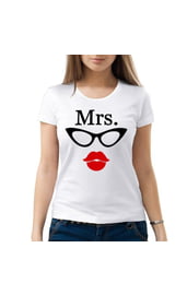Женская парная футболка Mrs.