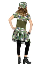 Детский костюм армейской девочки