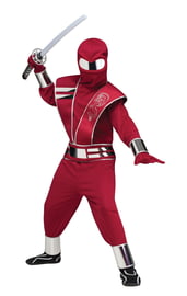 Детский красный костюм Ниндзя