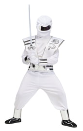 Детский белый костюм Ниндзя