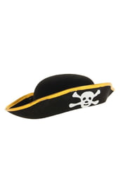 Детская пиратская шляпа с черепом