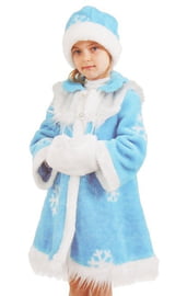 Классический детский костюм Снегурочки