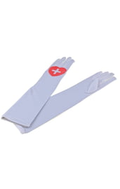 Белые перчатки медсестры