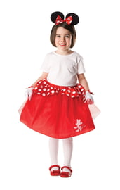 Детский красный костюм Минни Маус