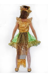 Детский костюм золотистой русалочки