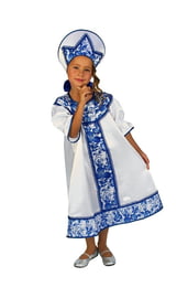 Детский костюм в стиле Гжель
