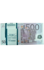 Шуточная пачка денег 500 евро
