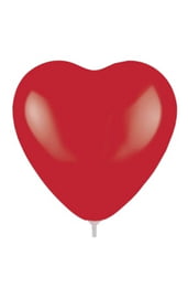 Воздушные шары Красные сердца