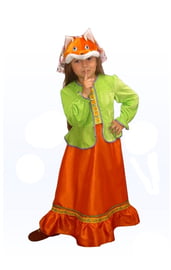 Детский костюм Лисы-купчихи