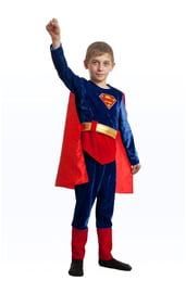 Бархатный костюм Супермена