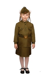 Военная детская юбка
