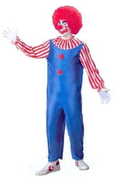 Синий костюм клоуна
