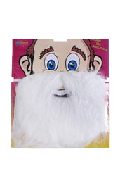 Карнавальная белая борода