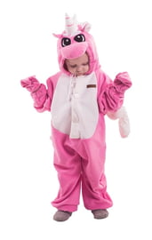 Детская пижама-кигуруми Розовый Единорог