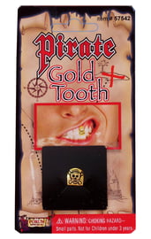 Зуб пирата золотой