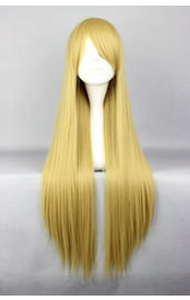Длинный парик блонди