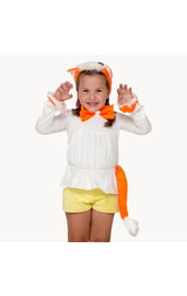 Детский комплект оранжевый котенок